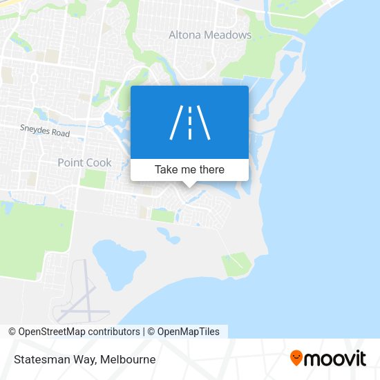 Statesman Way map