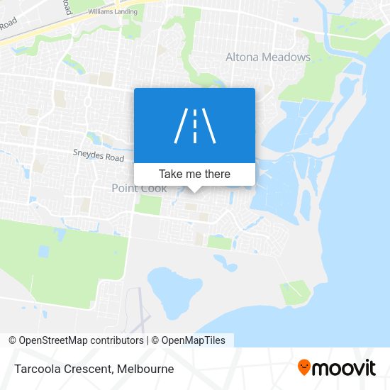 Tarcoola Crescent map