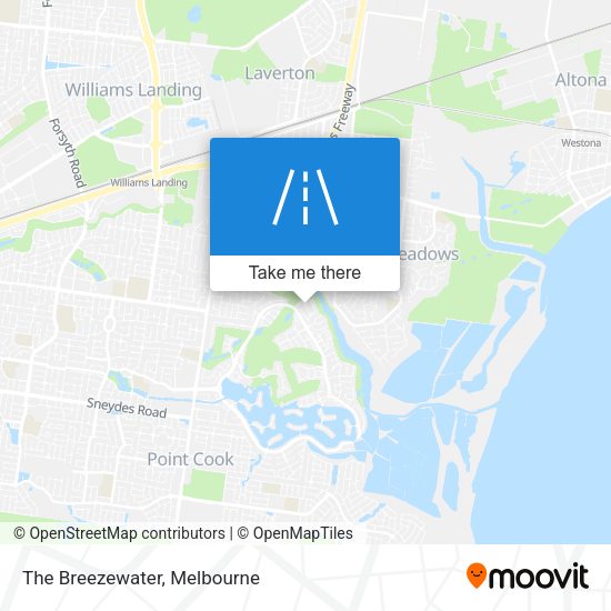 The Breezewater map