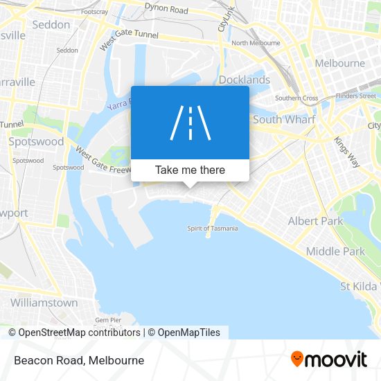 Beacon Road map