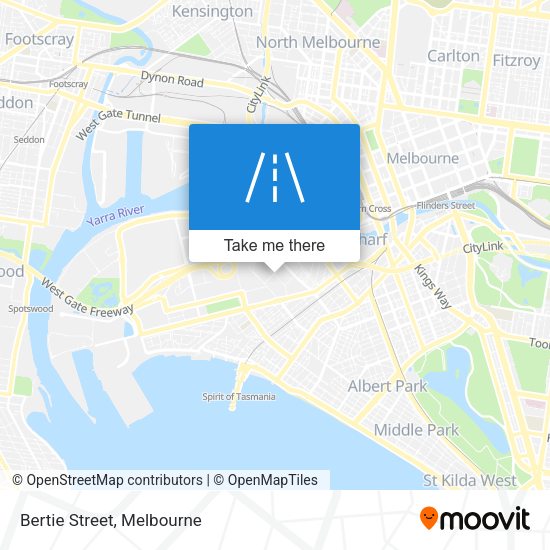 Bertie Street map