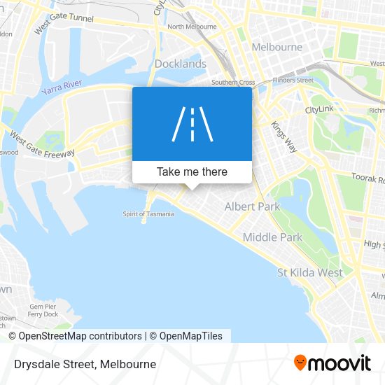 Drysdale Street map