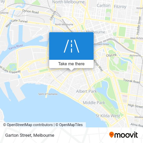 Garton Street map