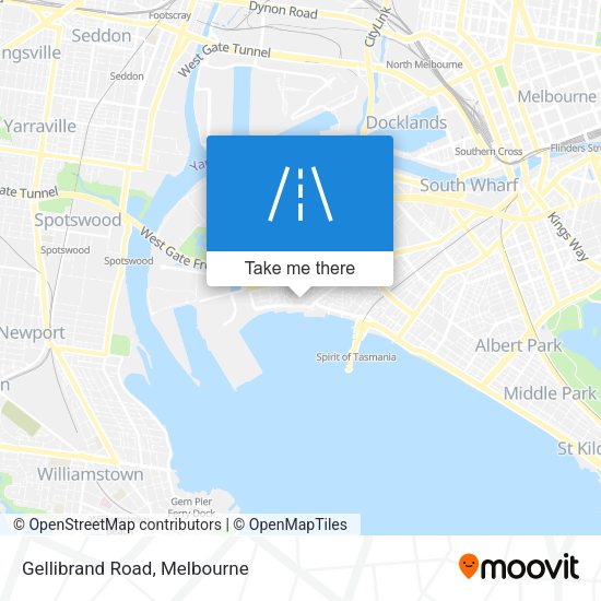 Gellibrand Road map