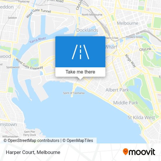 Harper Court map