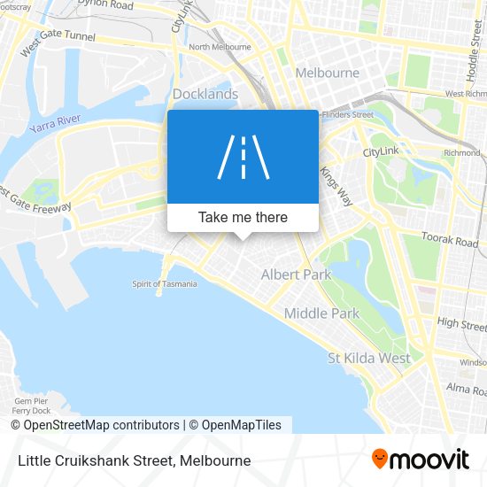 Little Cruikshank Street map