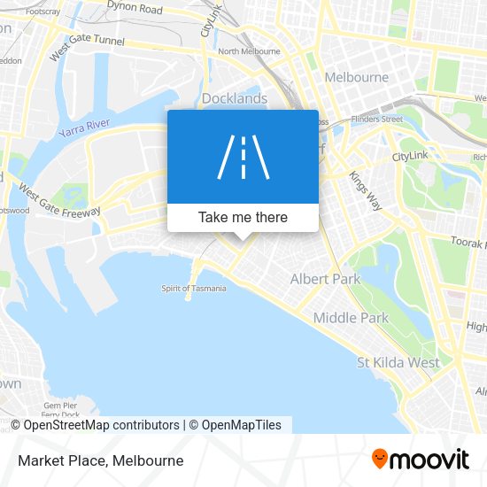 Market Place map