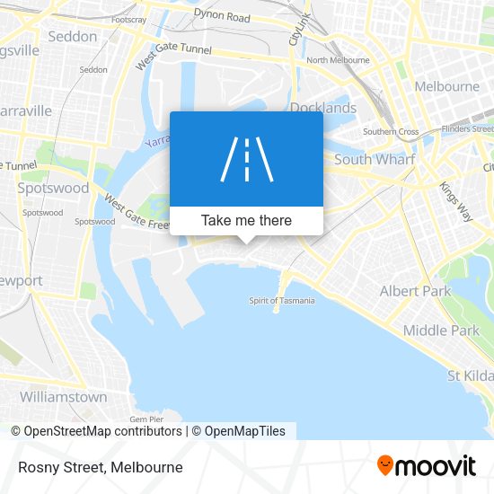 Rosny Street map