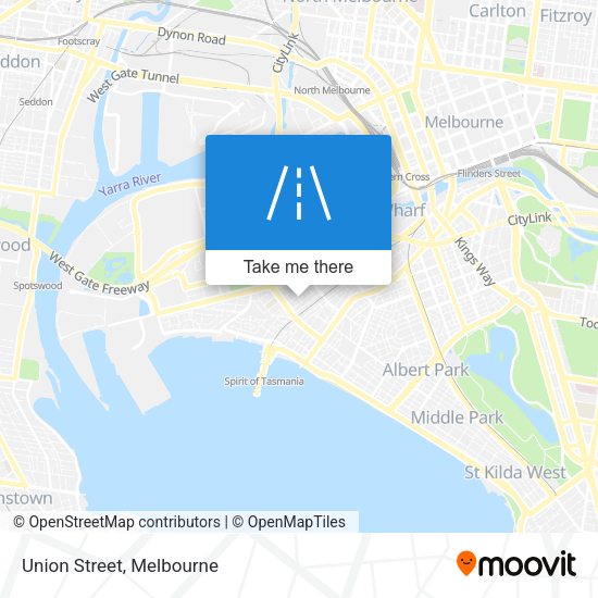 Union Street map