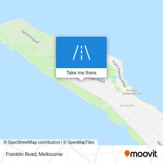 Franklin Road map
