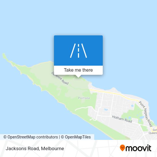Jacksons Road map
