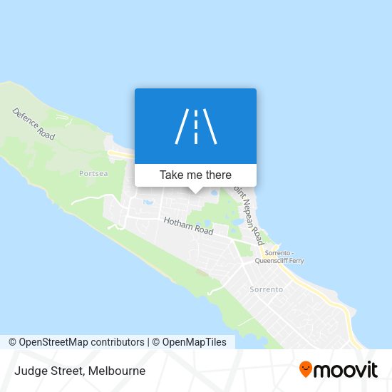 Judge Street map