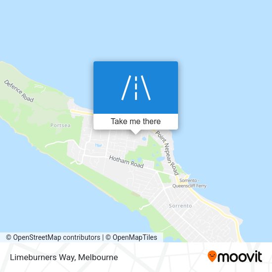 Limeburners Way map