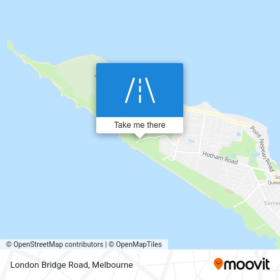 London Bridge Road map