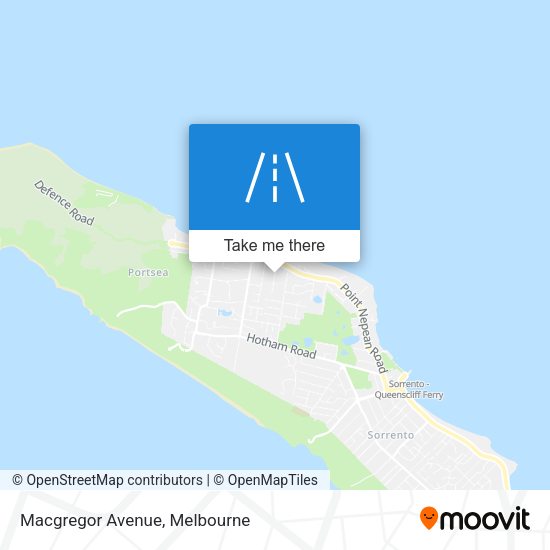 Macgregor Avenue map