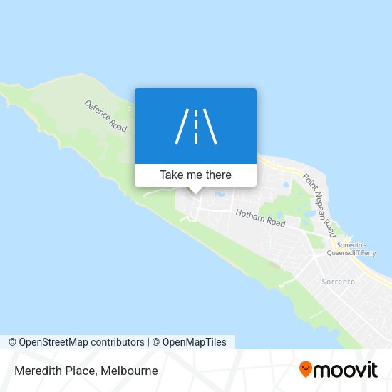 Meredith Place map