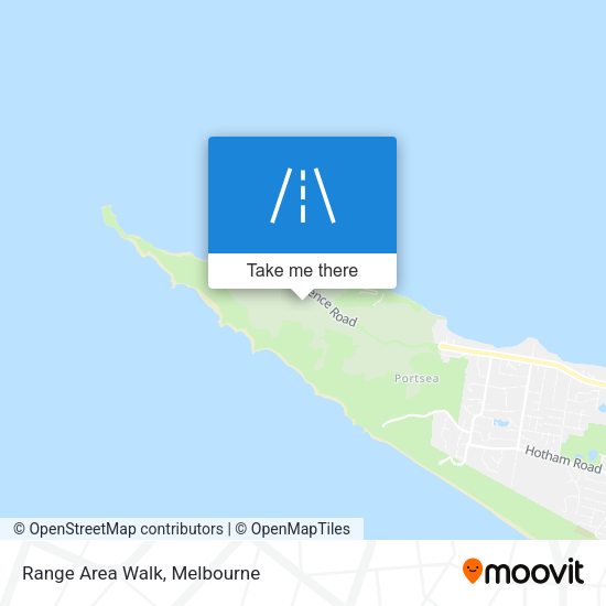 Range Area Walk map