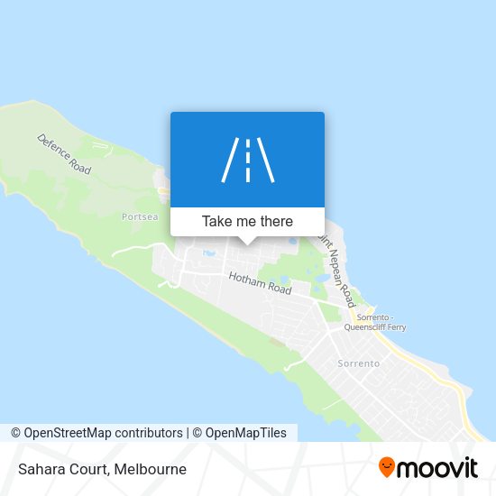 Sahara Court map