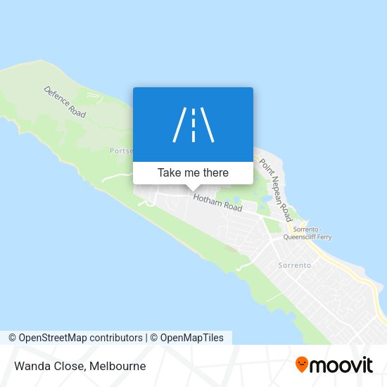 Wanda Close map
