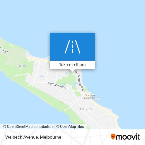 Welbeck Avenue map