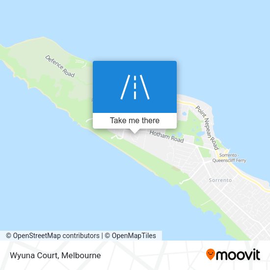 Wyuna Court map