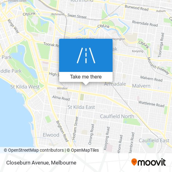 Closeburn Avenue map