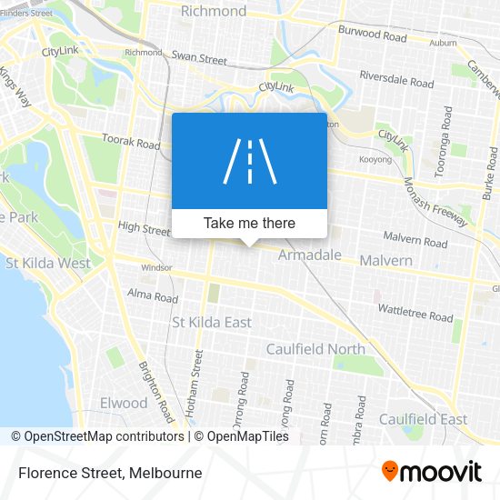 Florence Street map