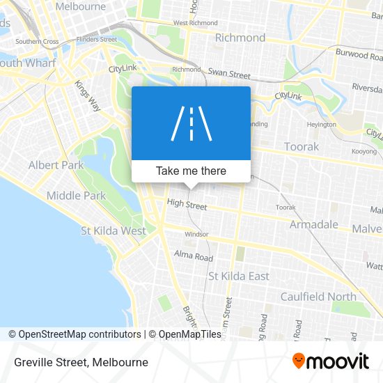 Greville Street map