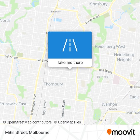 Mihil Street map
