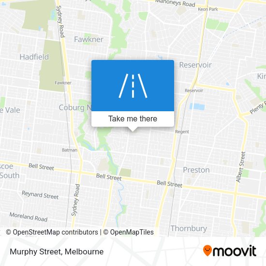 Murphy Street map