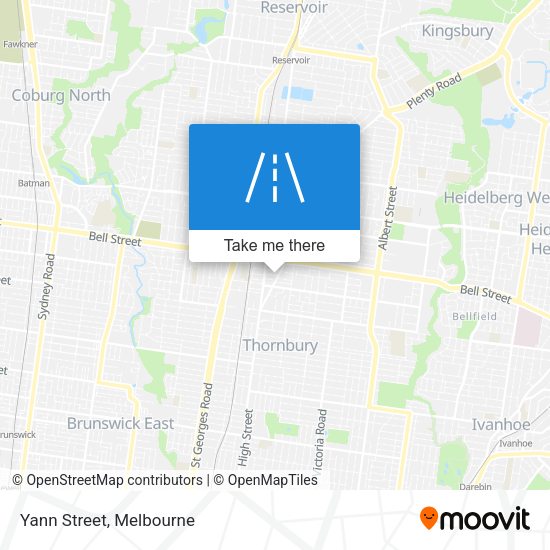 Yann Street map