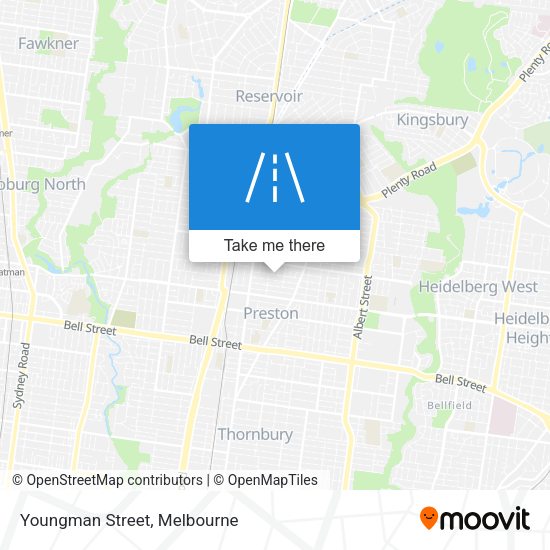 Youngman Street map