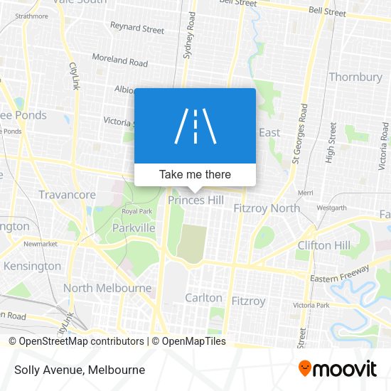 Solly Avenue map