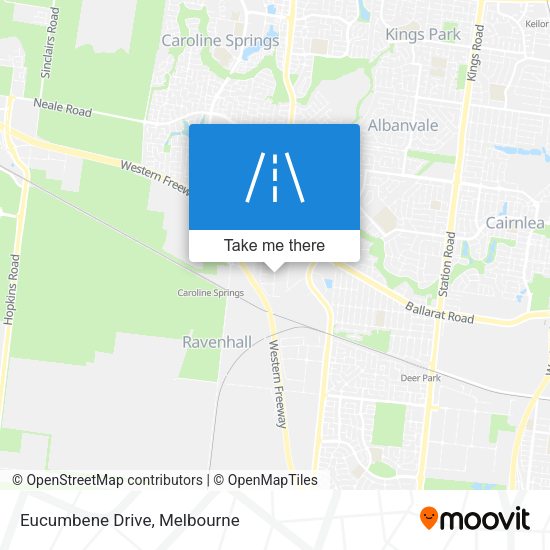 Eucumbene Drive map