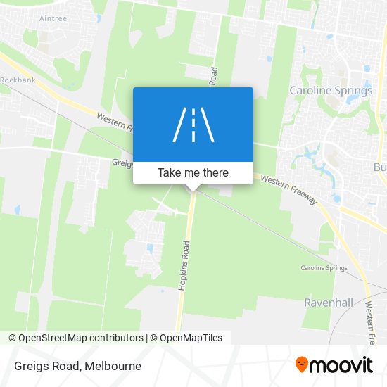 Greigs Road map