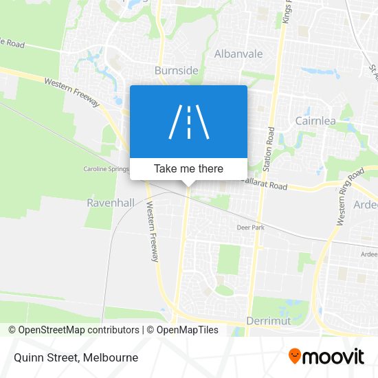 Quinn Street map