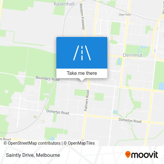 Saintly Drive map