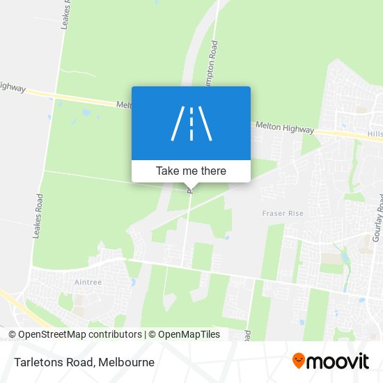 Tarletons Road map