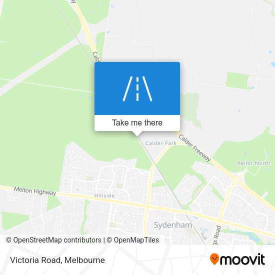 Victoria Road map