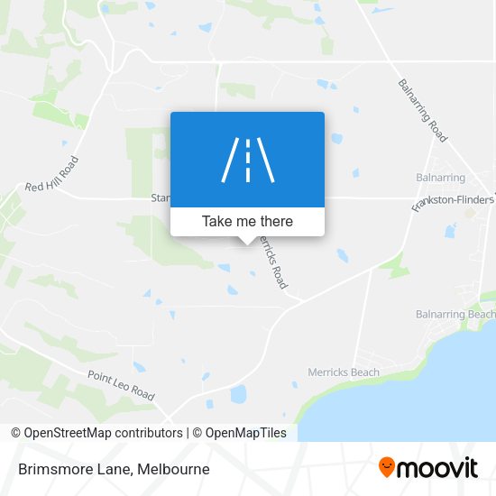 Brimsmore Lane map