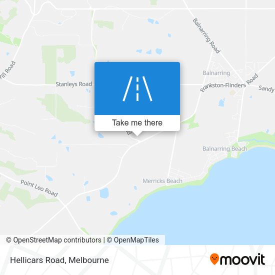 Hellicars Road map