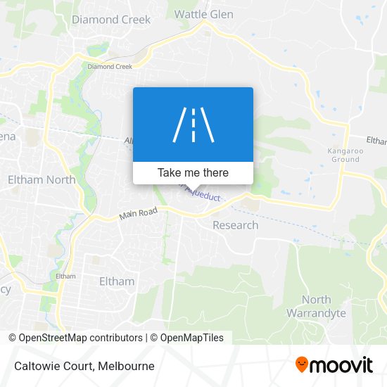 Caltowie Court map