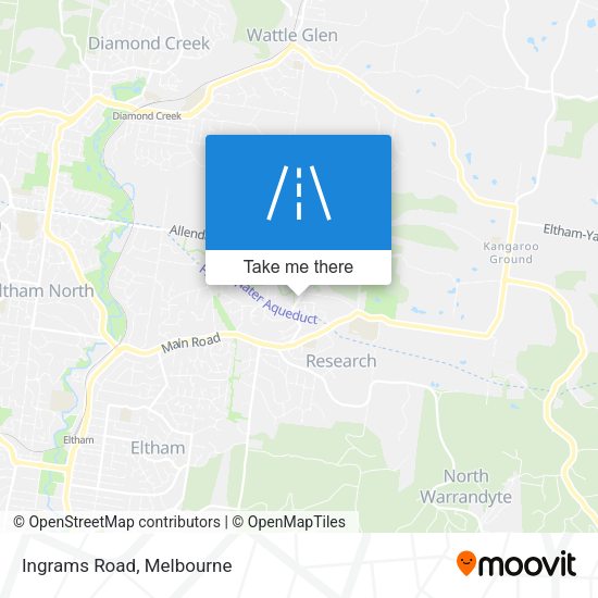 Ingrams Road map