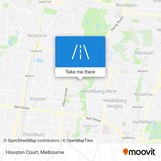 Houston Court map
