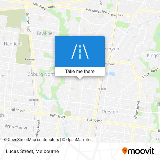 Lucas Street map