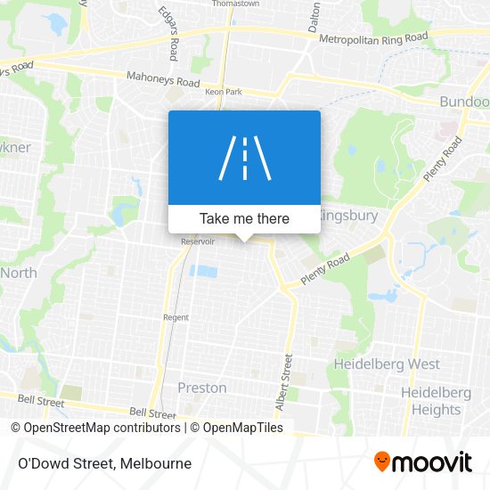 O'Dowd Street map