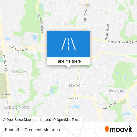 Rosenthal Crescent map