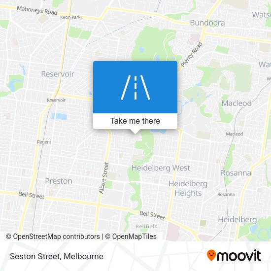 Seston Street map