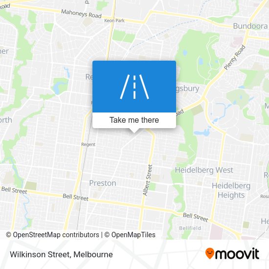 Wilkinson Street map