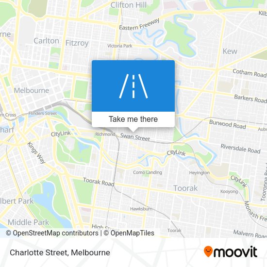 Charlotte Street map